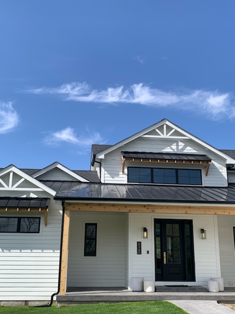 A completed roof installation with attention to every detail
