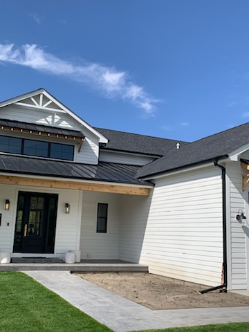 The completed stages of a roof replacement with a focus on quality